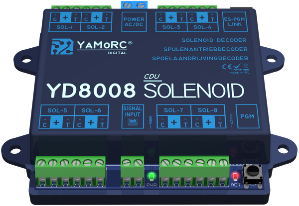 YaMoRC YD8008 - 8-fach Weichendecoder